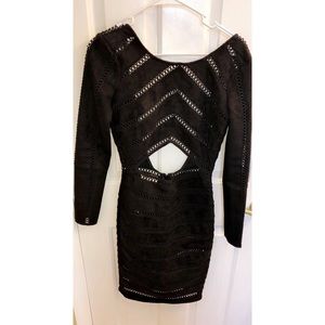 House of CB Cut out Black Dress